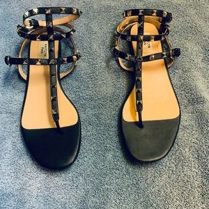 Studded Flat Sandals